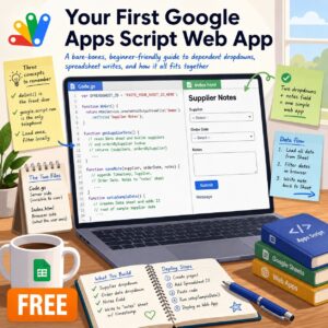 Build Your First Google Apps Script Web App: A Beginner's Guide